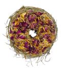 Blomsterdonut med hängare 10 cm