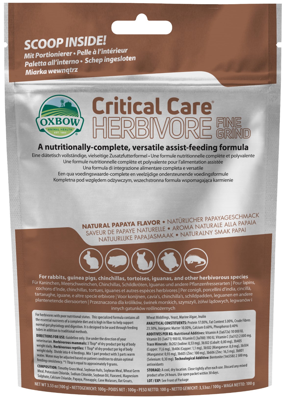 Critical Care - Fine Grind 100g