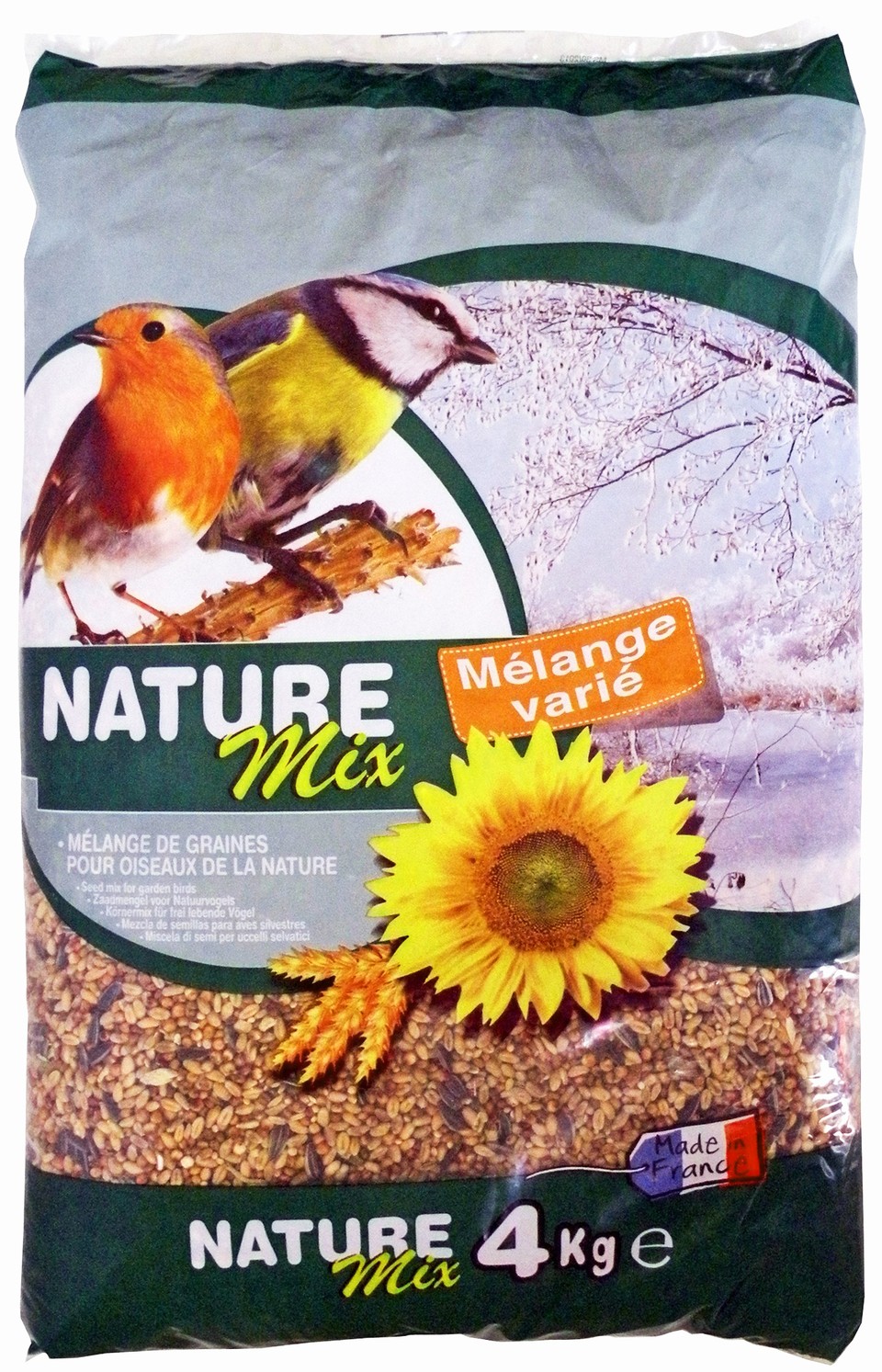 Vildfågelblandning Nature Mix 4 KG