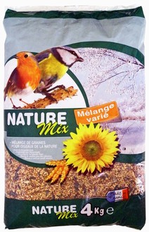 Vildfågelblandning Nature Mix 4 KG
